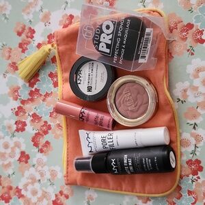 NYX make up bundle with bag new